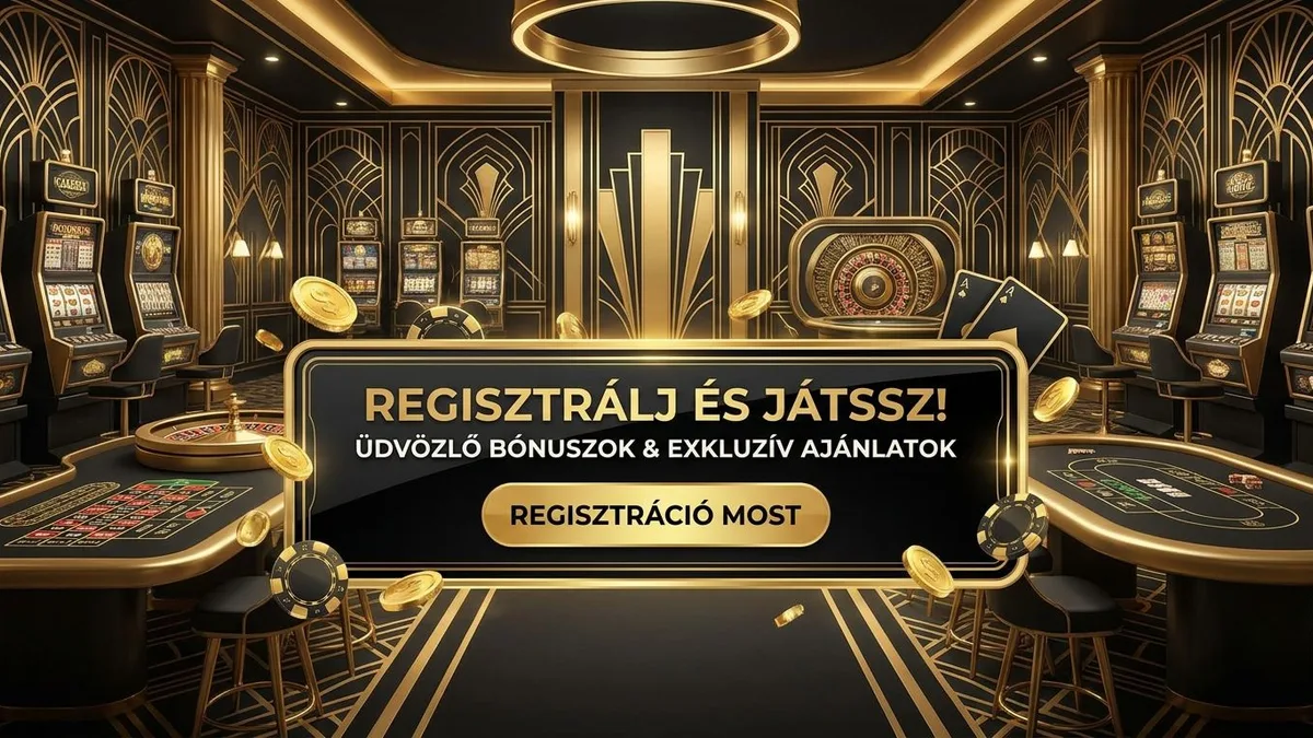 Regisztráció bónusszal